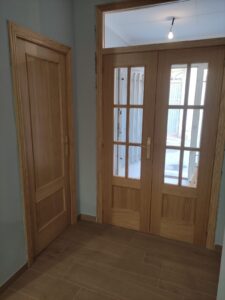 PUERTAS de paso con cristal