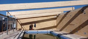 Pergolas techos de madera